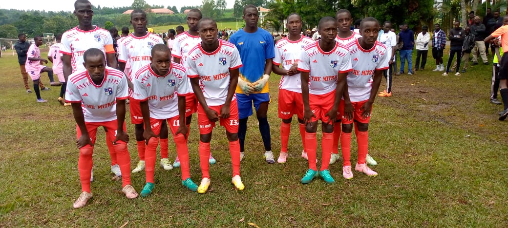 Bishop Ogez learners in school uniform